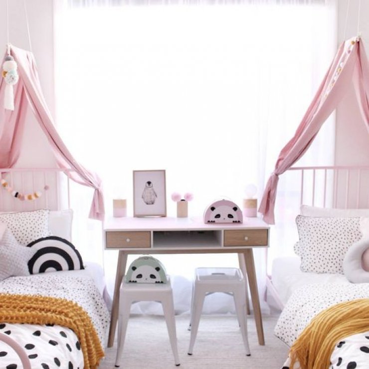 shared girls room